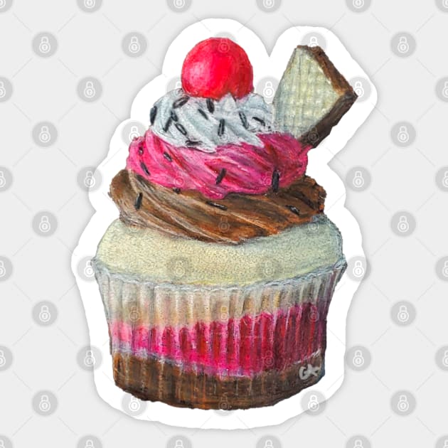 Cupcake Sticker by Pherf